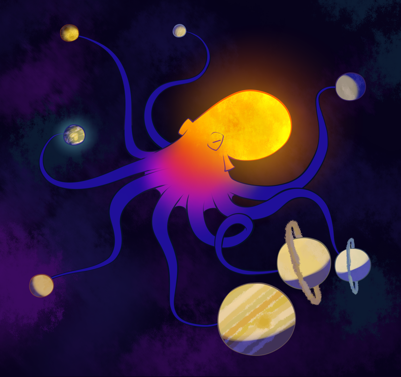 Poulpe Illustration