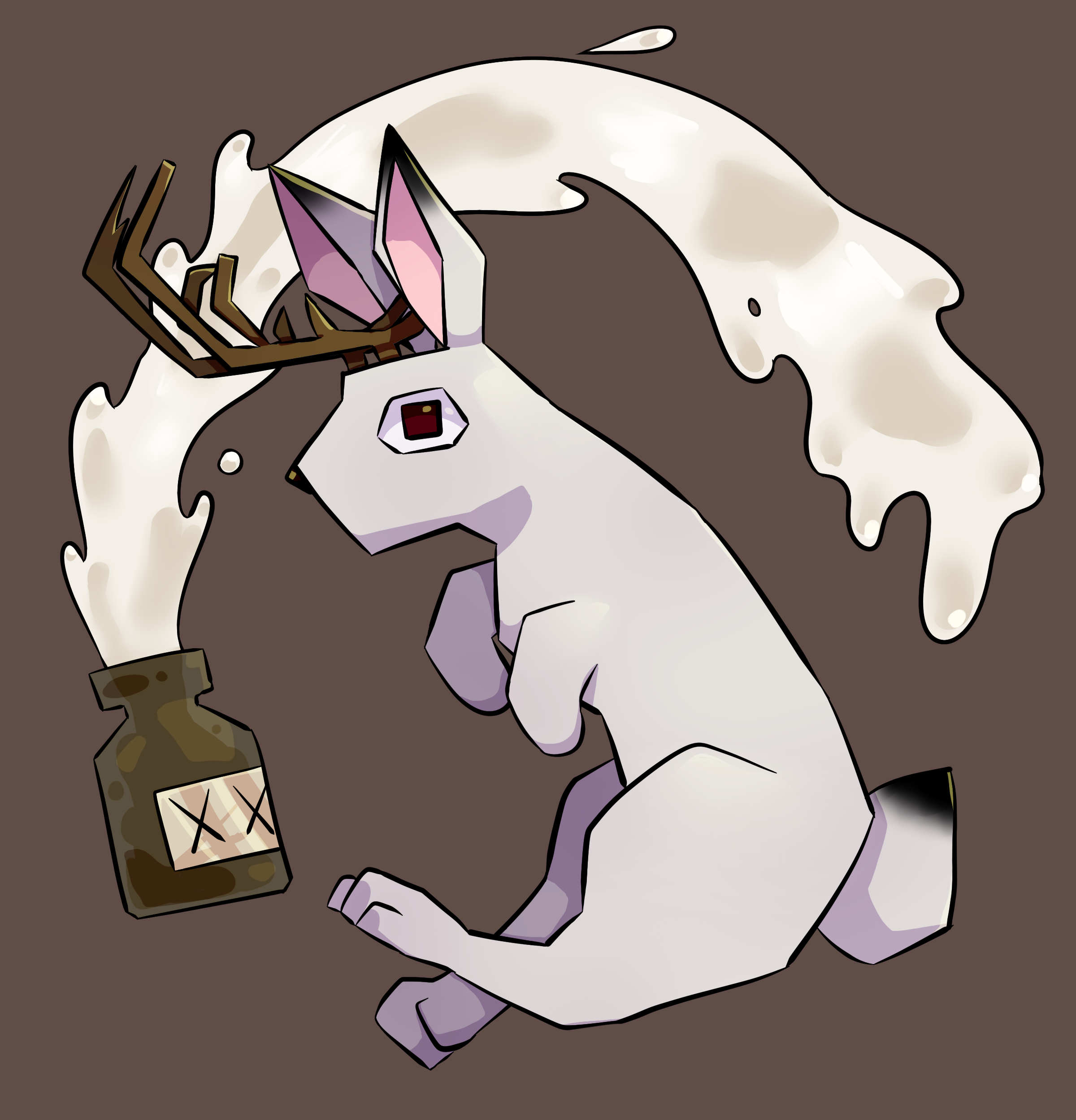Jackalope Illustration